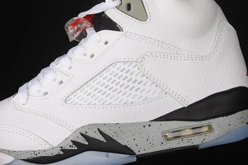 All categories Air Jordan Jordan series basketball shoes Air Jordan 5 G version Air Jordan 5 White Cement AJ5 Joe 5 white cement 136027-104
